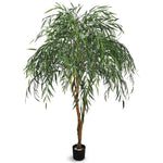 Faux Botanical Outdoor Green Willow Tree - LOOMLAN - Le Present - Artificial Trees