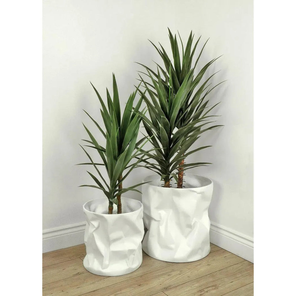 Faux Botanical Outdoor Green Yucca - LOOMLAN - Potted Plants