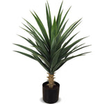 Faux Botanical Outdoor Green Yucca - LOOMLAN - Potted Plants