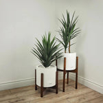 Faux Botanical Outdoor Green Yucca - LOOMLAN - Potted Plants