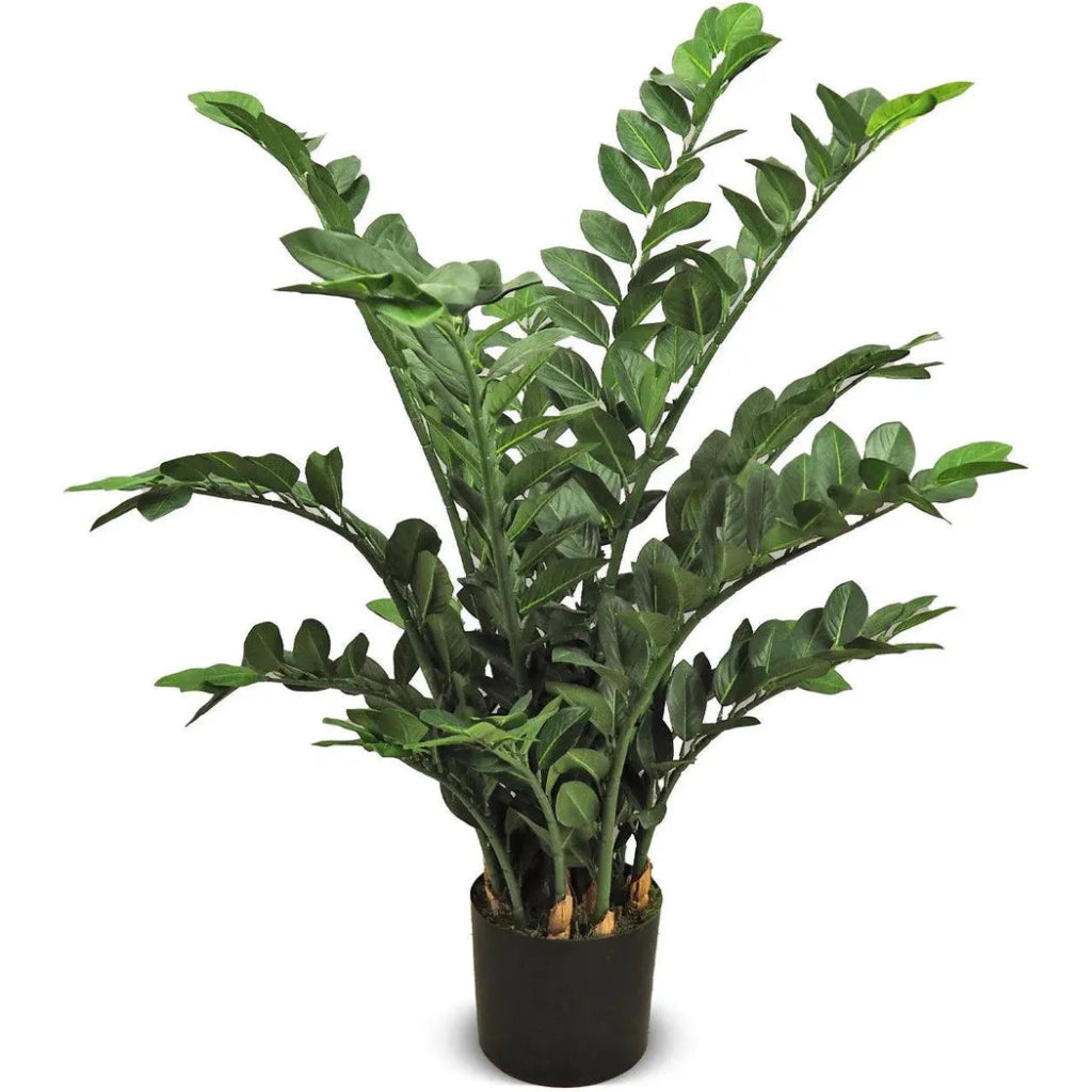 Faux Botanical Outdoor Green Zamio - LOOMLAN - Potted Plants