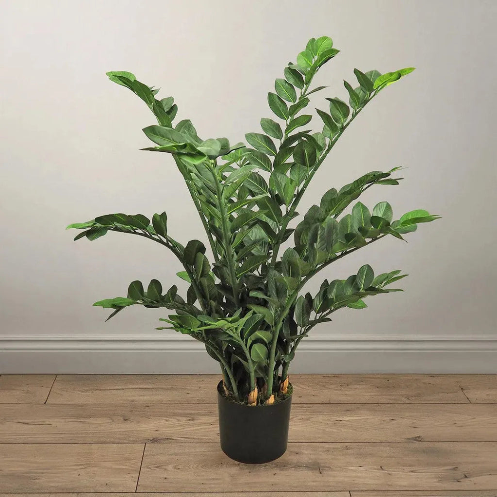 Faux Botanical Outdoor Green Zamio - LOOMLAN - Potted Plants