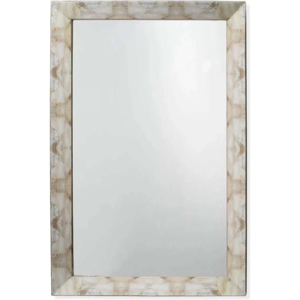 Faux Horn Rectangular Reversible Wall Mirror - Small - LOOMLAN - Jamie Young - Wall Mirrors