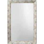 Faux Horn Rectangular Reversible Wall Mirror - Small - LOOMLAN - Jamie Young - Wall Mirrors