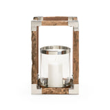 Modern Rustic Hurricane Candleholder