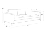 Byward Fabric Upholstered Sofa