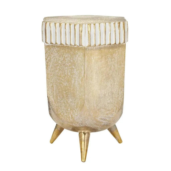 Corda Champagne Accent Table