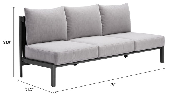 Horizon Gray Sofa