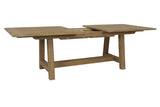 Coastal Teak Wood Outdoor Sofa Table