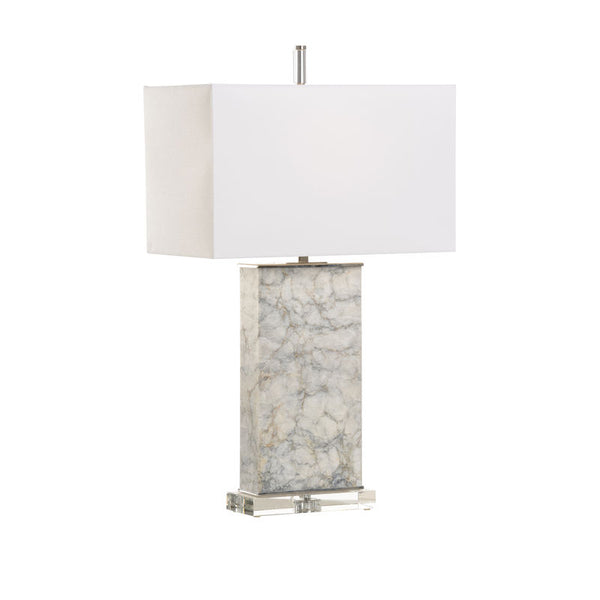 Whitman Clear Crystal Base Table Lamp