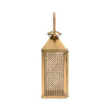 Brunching Handwoven Brown Cane Patio Lantern