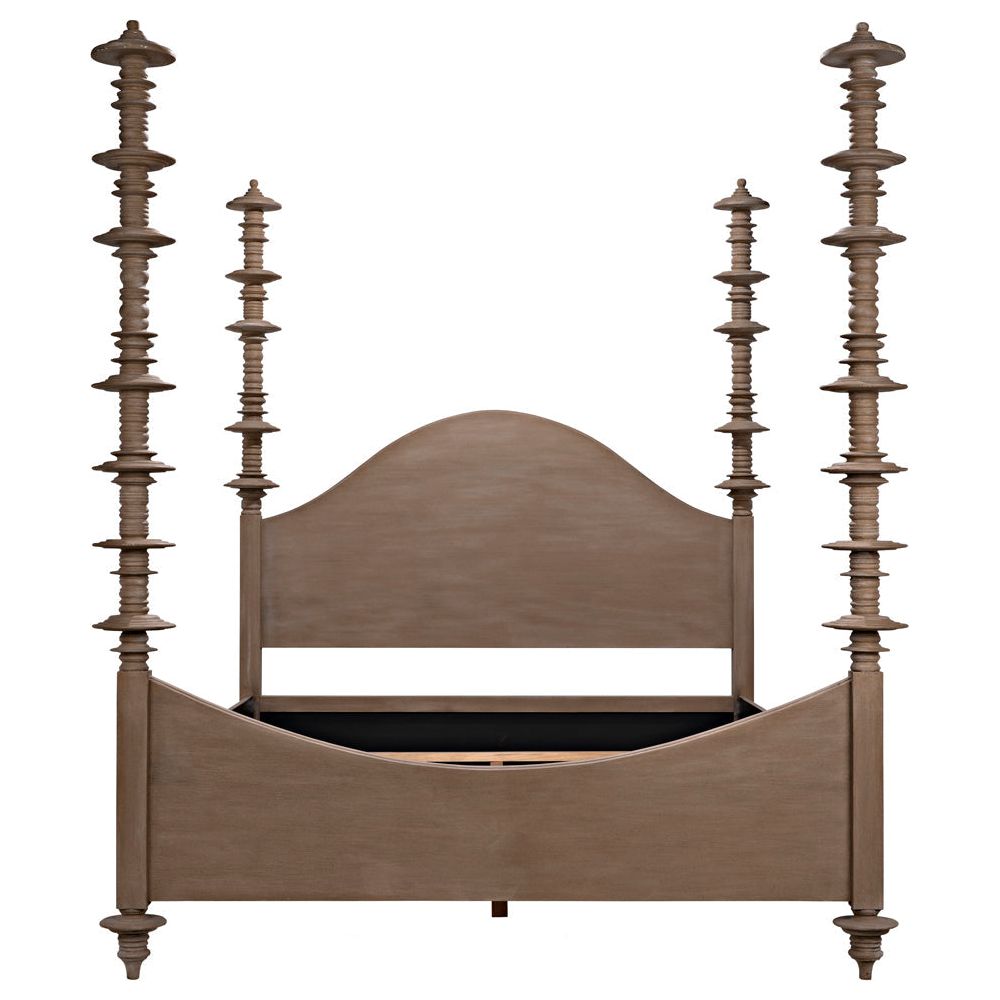 Ferret Wooden Eastern King Bed - LOOMLAN - Beds