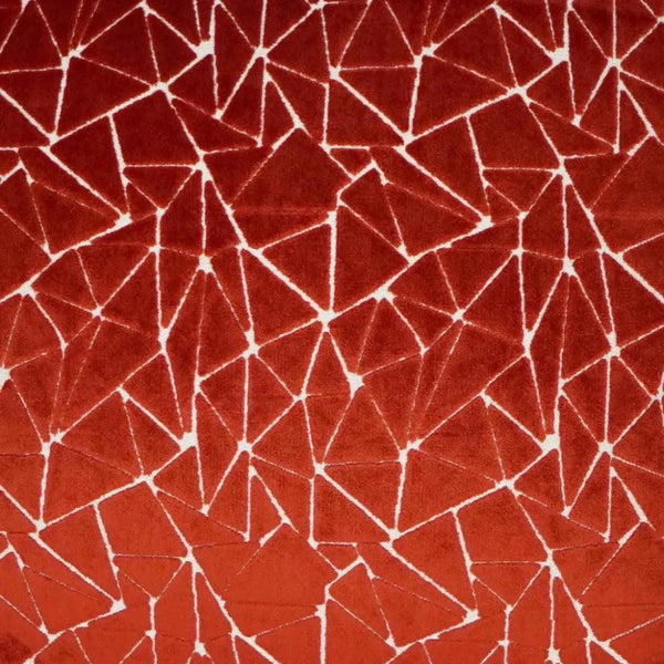 Finale Garnet Abstract Red Large Throw Pillow Insert - LOOMLAN - D.V. Kap - Throw Pillows