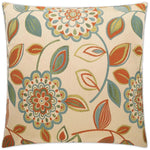 Flander Multi Color Throw Pillow With Insert - LOOMLAN - Throw Pillows