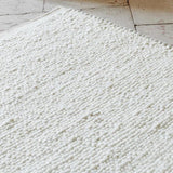 Flavia White Wool Area Rug By Linie Design - LOOMLAN - Linie Design - Area Rugs