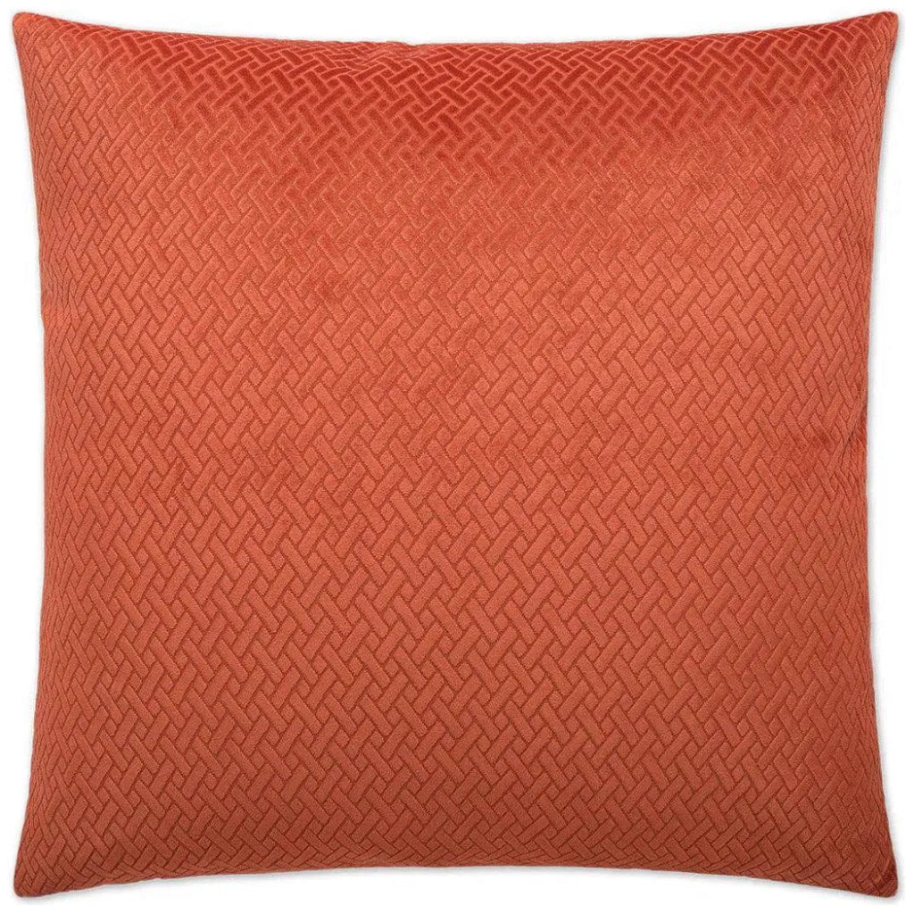 Flex Paprika Throw Pillow With Insert - LOOMLAN - Throw Pillows