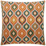 Flicker Multi Color Throw Pillow With Insert - LOOMLAN - Throw Pillows