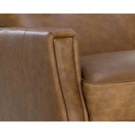 Florenzi Leather Lounge Chair - LOOMLAN - SUNPAN - Club Chairs