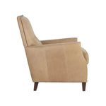 Florenzi Leather Lounge Chair - LOOMLAN - SUNPAN - Club Chairs