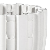 Fluted Small Vase - LOOMLAN - Currey & Co - Vases & Jars