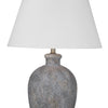 Fremont Grey Ceramic Base Table Lamp - LOOMLAN - Bassett Mirror - Table Lamps