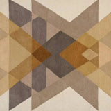 Freya Mustard Brown Wool Rug Design - LOOMLAN - Linie Design - Area Rugs