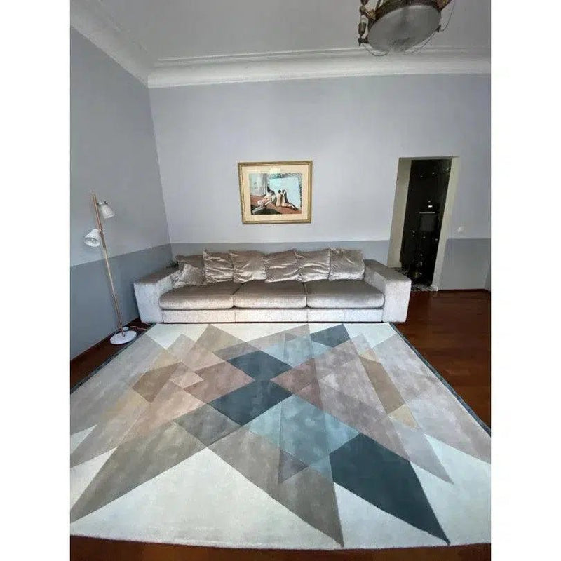 Freya Mustard Brown Wool Rug Design - LOOMLAN - Linie Design - Area Rugs