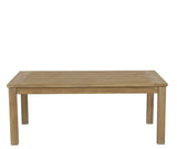 Coastal Durable Teak Outdoor Coffee Table