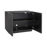 Gaines Wood Black Server - LOOMLAN - Sideboards