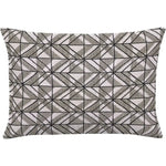 Galit Slate Handmade Outdoor Pillow - LOOMLAN - Earnest Collection - Outdoor Pillows