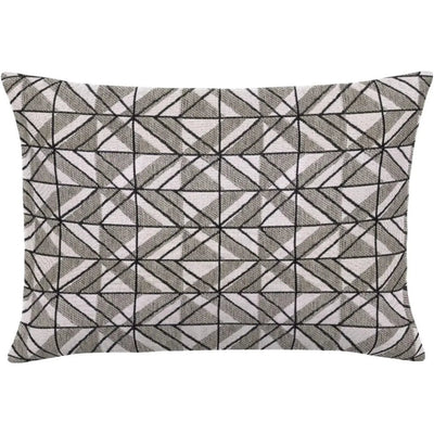 Galit Slate Handmade Outdoor Pillow - LOOMLAN - Earnest Collection - Outdoor Pillows