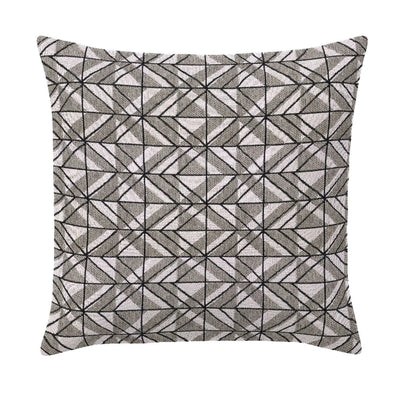 Galit Slate Handmade Outdoor Pillow - LOOMLAN - Earnest Collection - Outdoor Pillows