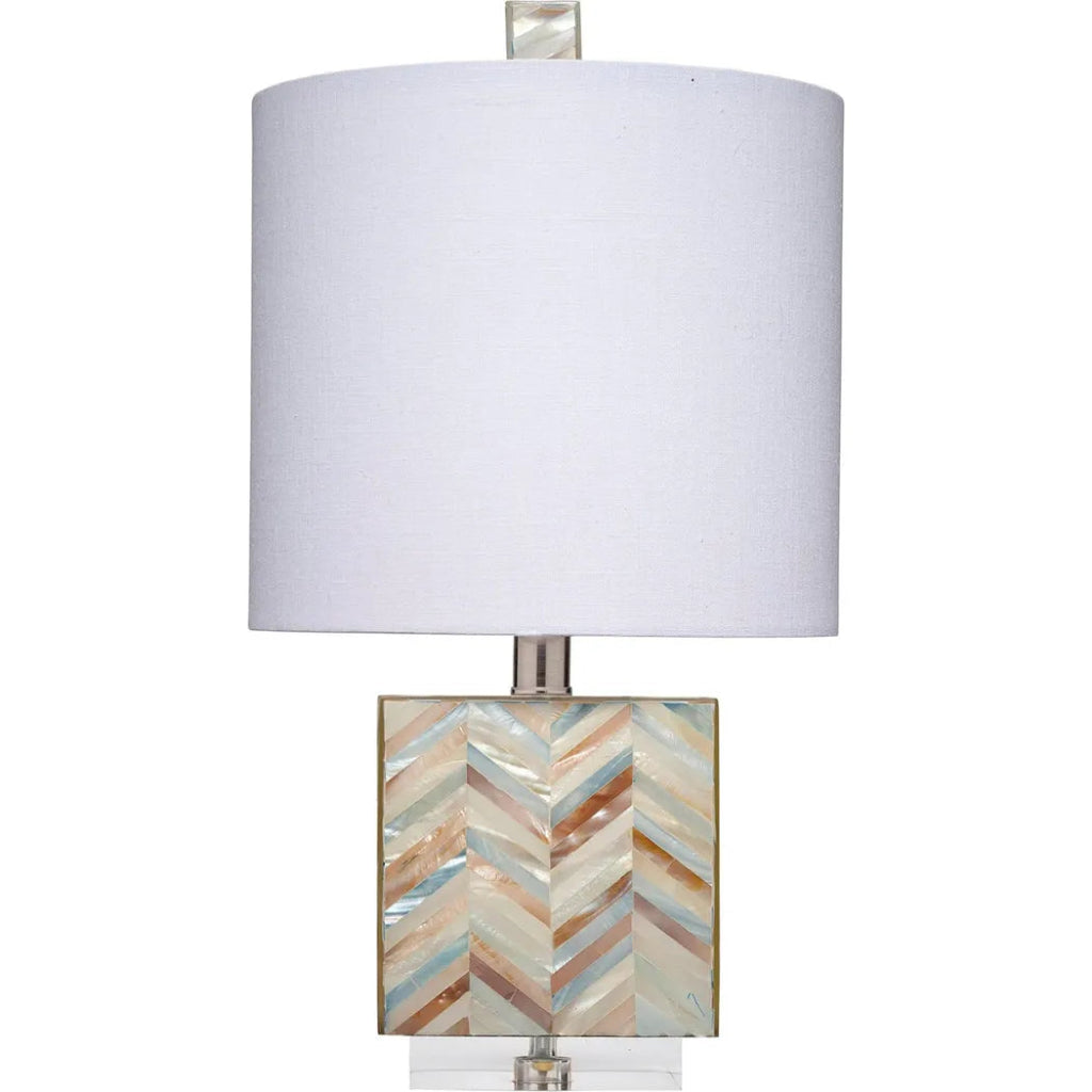 Garbo Mother of Pearl Table Lamp - LOOMLAN - Jamie Young - Table Lamps