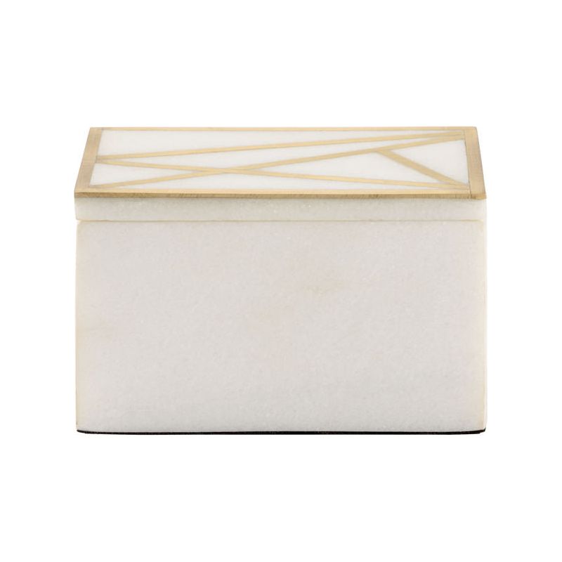 Genesis Marble Made White Box - LOOMLAN - Wildwood - Boxes & Bowls