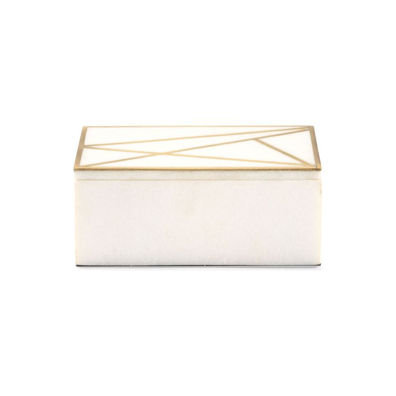 Genesis Marble Made White Box - LOOMLAN - Wildwood - Boxes & Bowls