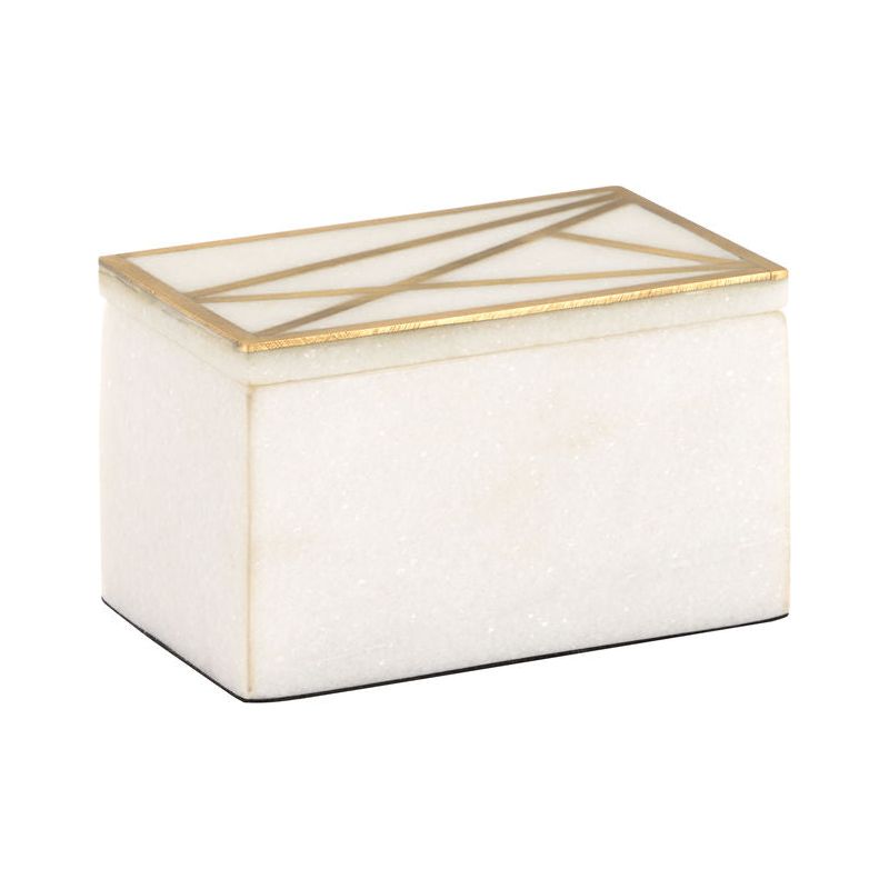 Genesis Marble Made White Box - LOOMLAN - Wildwood - Boxes & Bowls