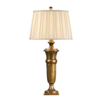 Gentry Antique Brass Made Table Lamp - LOOMLAN - Wildwood - Table Lamps