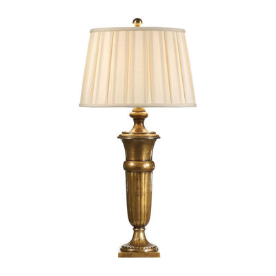 Gentry Antique Brass Made Table Lamp - LOOMLAN - Wildwood - Table Lamps