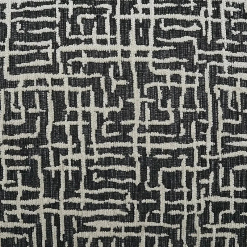 Gervais Abstract Global Black Large Throw Pillow Insert - LOOMLAN - D.V. Kap - Throw Pillows