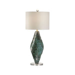 Gianna Mottled Green Italian Artisan Design Table Lamp - LOOMLAN - Chelsea House - Table Lamps