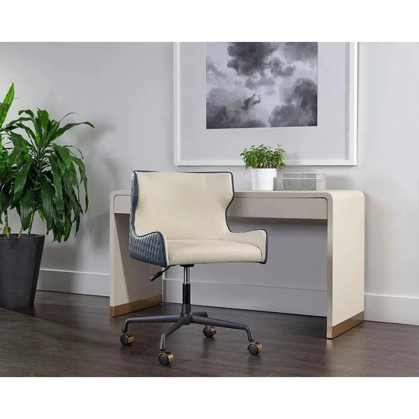 Gianni Leather Office Chair - LOOMLAN - SUNPAN - Office Chairs