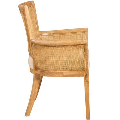 Gimble Linen Arm Chair - LOOMLAN - Furniture Classics - Accent Chairs