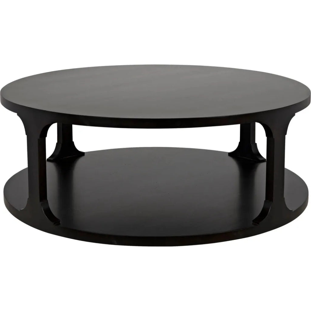 Gimso Alder Wooden Round Coffee Table - LOOMLAN - CFC - Coffee Tables