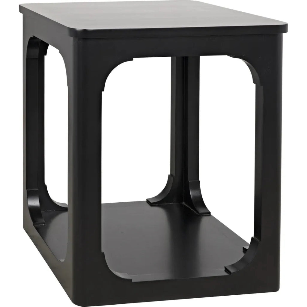 Gimso Alder Wooden Square Side Table - LOOMLAN - CFC - Side Tables