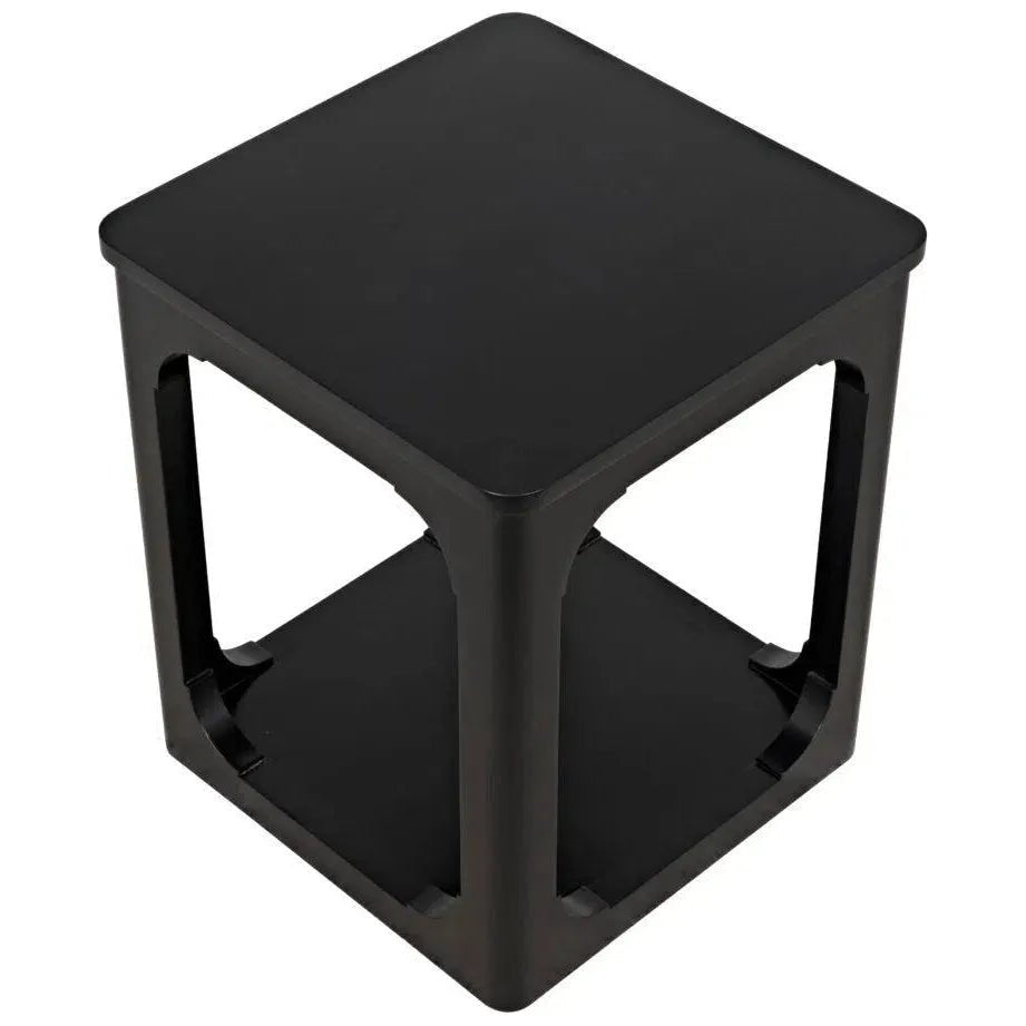 Gimso Alder Wooden Square Side Table - LOOMLAN - CFC - Side Tables