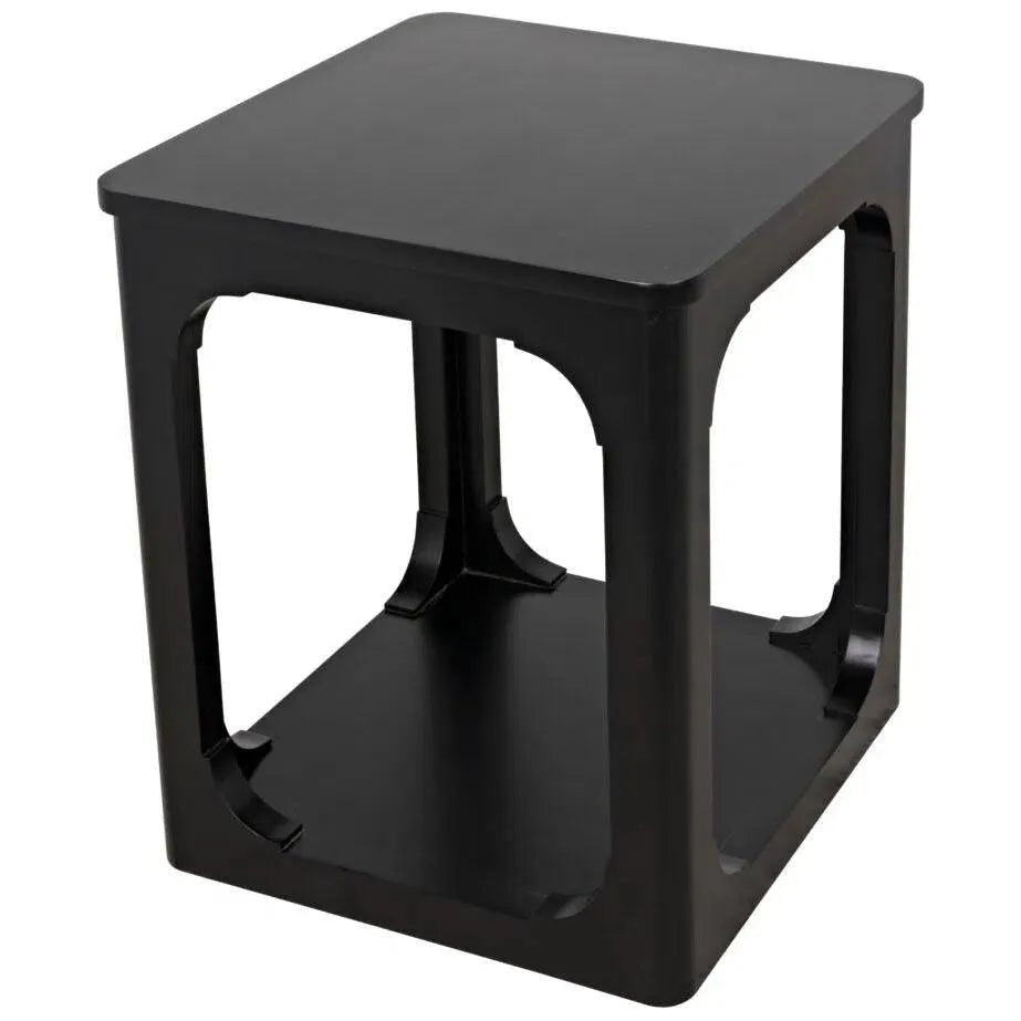 Gimso Alder Wooden Square Side Table - LOOMLAN - CFC - Side Tables