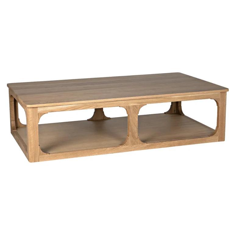 Gimso Oak Wooden Rectangular Coffee Table - LOOMLAN - CFC - Coffee Tables