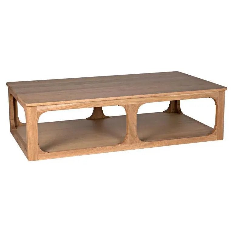 Gimso Oak Wooden Rectangular Coffee Table - LOOMLAN - CFC - Coffee Tables