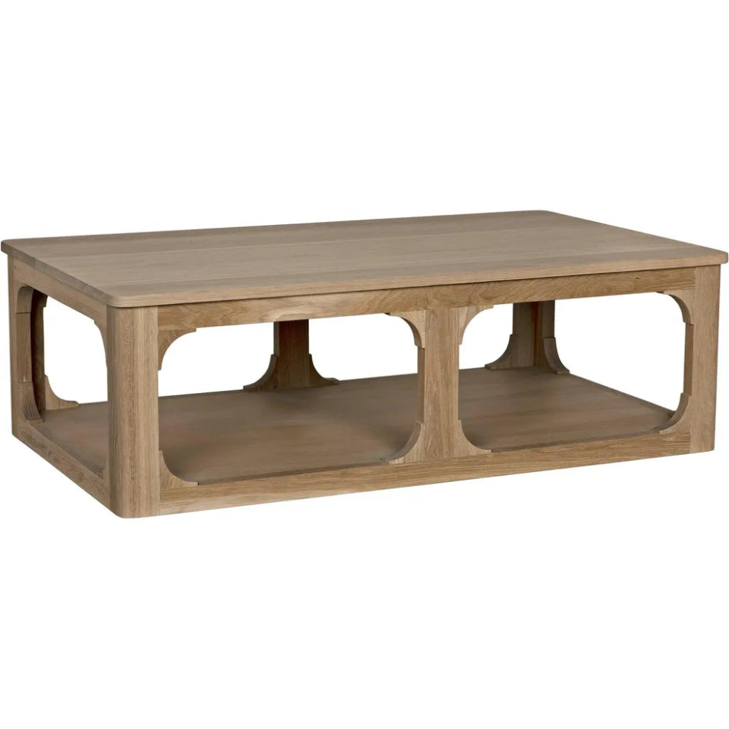 Gimso Oak Wooden Rectangular Coffee Table - LOOMLAN - CFC - Coffee Tables