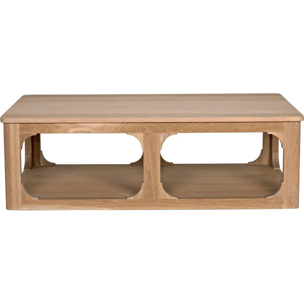 Gimso Oak Wooden Rectangular Coffee Table - LOOMLAN - CFC - Coffee Tables